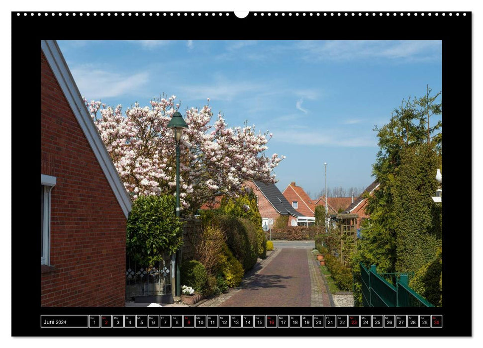 Rysum - Warfendorf in Ostfriesland (CALVENDO Wandkalender 2024)