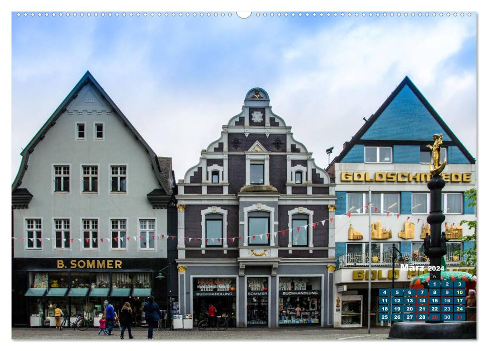 Ahlen eine liebenswürdige Stadt im Münsterland (CALVENDO Premium Wandkalender 2024)