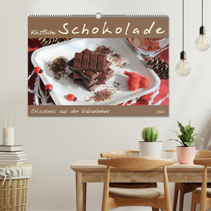 Chocolate - from the cocoa bean (CALVENDO wall calendar 2024) 