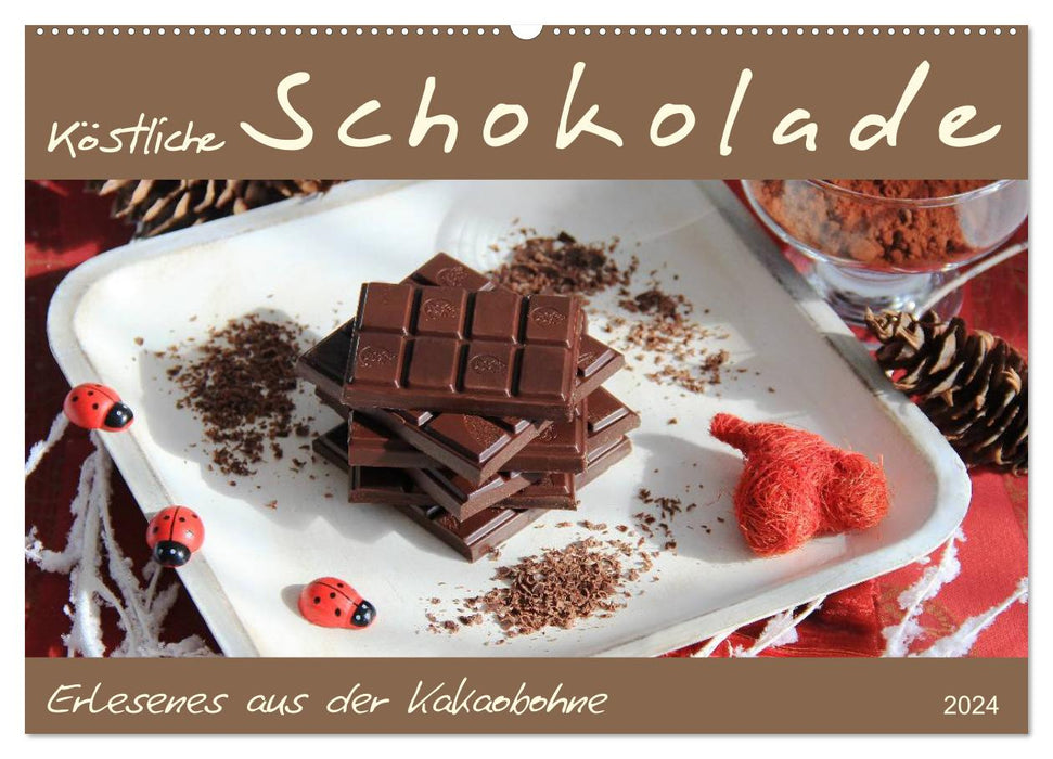 Chocolate - from the cocoa bean (CALVENDO wall calendar 2024) 