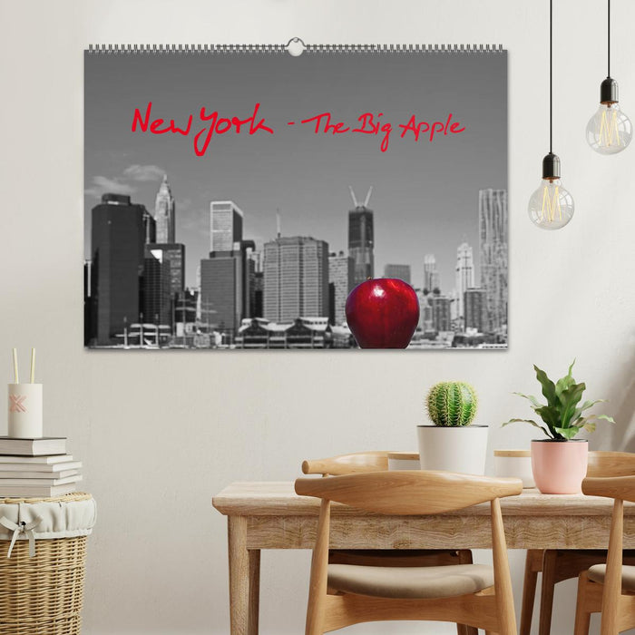 New York – La Grosse Pomme (Calendrier mural CALVENDO 2024) 