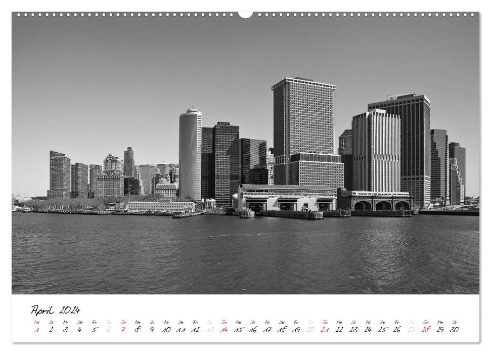 New York – La Grosse Pomme (Calendrier mural CALVENDO 2024) 