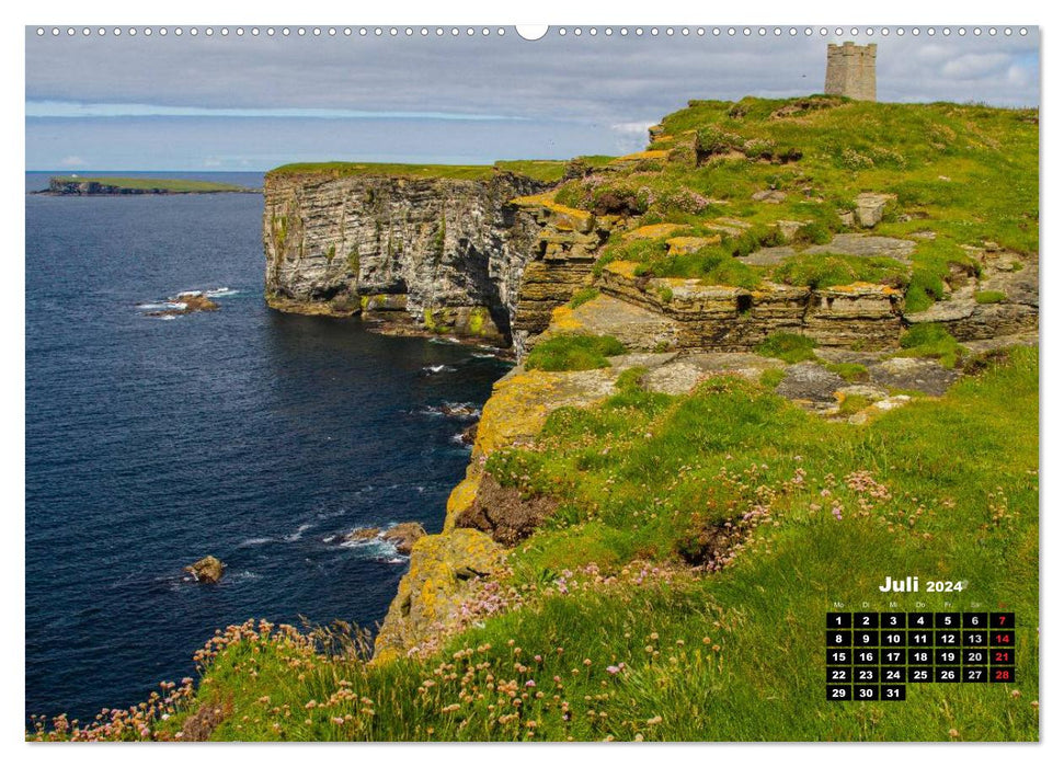 The Orkneys - Scotland's Northern Islands (CALVENDO Premium Wall Calendar 2024) 