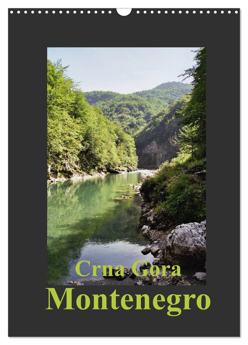 Crna Gora - Montenegro (CALVENDO Wandkalender 2024)