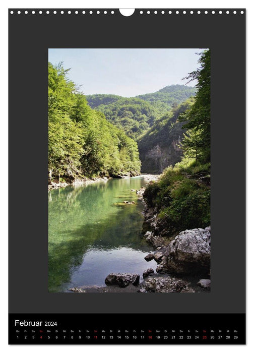 Crna Gora - Montenegro (CALVENDO wall calendar 2024) 