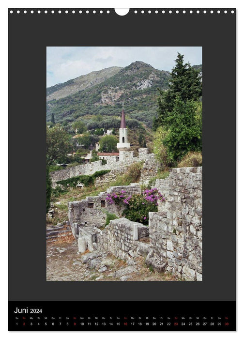 Crna Gora - Montenegro (CALVENDO Wandkalender 2024)