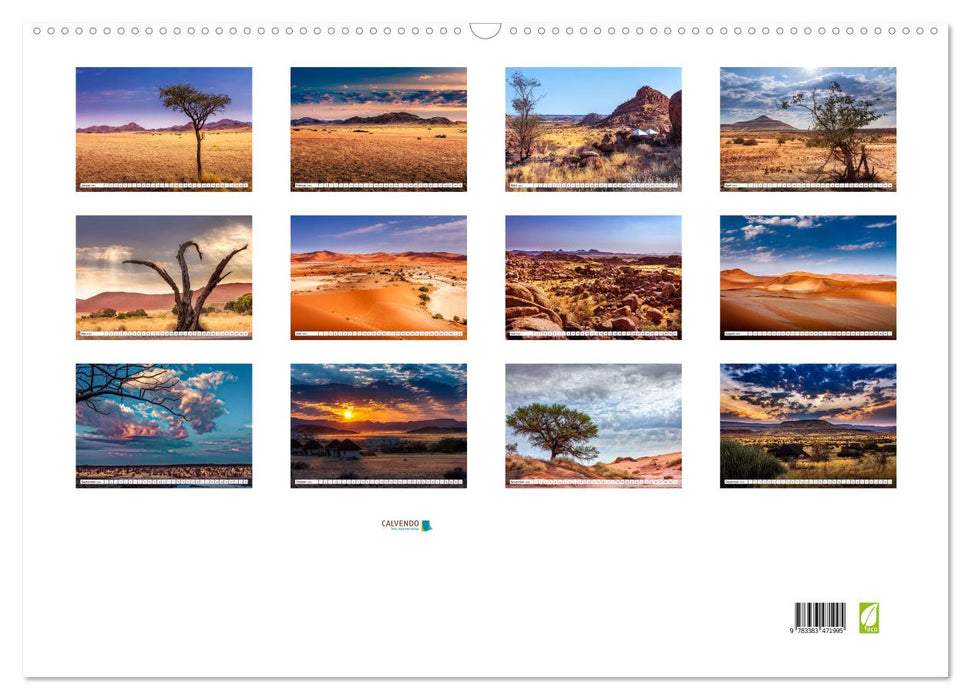 Namibia - Farben und Licht (CALVENDO Wandkalender 2024)