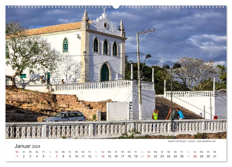 Brazil 2024 - Chapada Diamantina (CALVENDO Premium Wall Calendar 2024) 