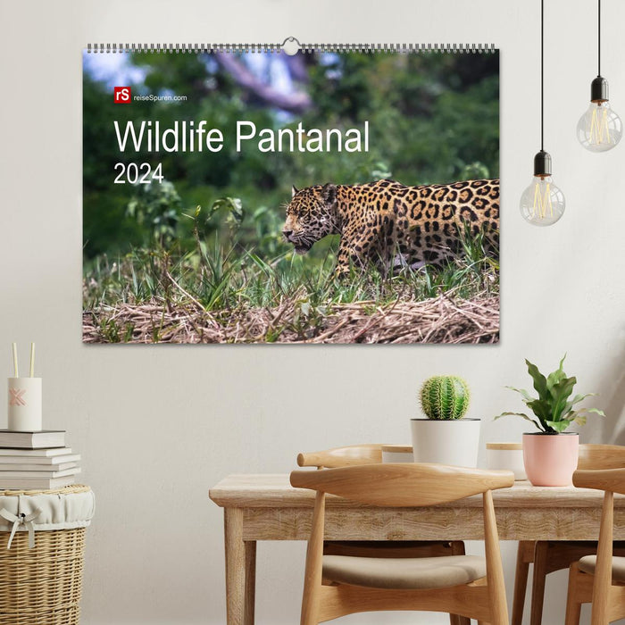 Wildlife Pantanal 2024 (CALVENDO wall calendar 2024) 