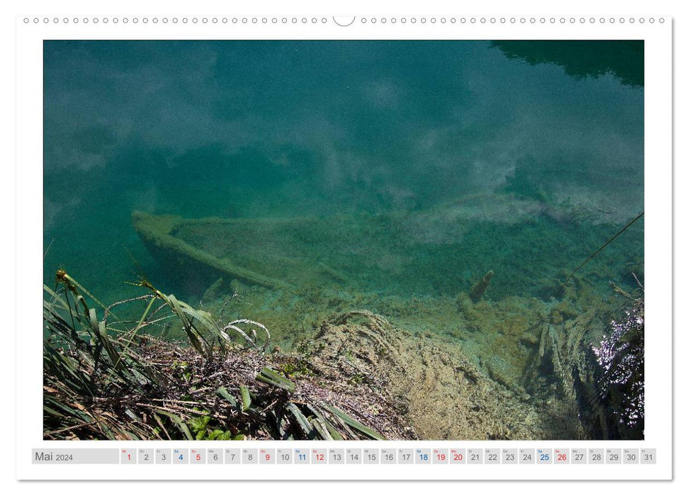 Croatia - Plitvice Lakes, Rijeka and Krk (CALVENDO Premium Wall Calendar 2024) 