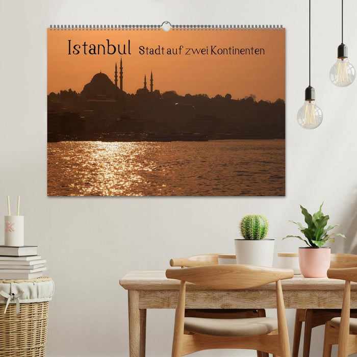 Istanbul - city on two continents (CALVENDO wall calendar 2024) 