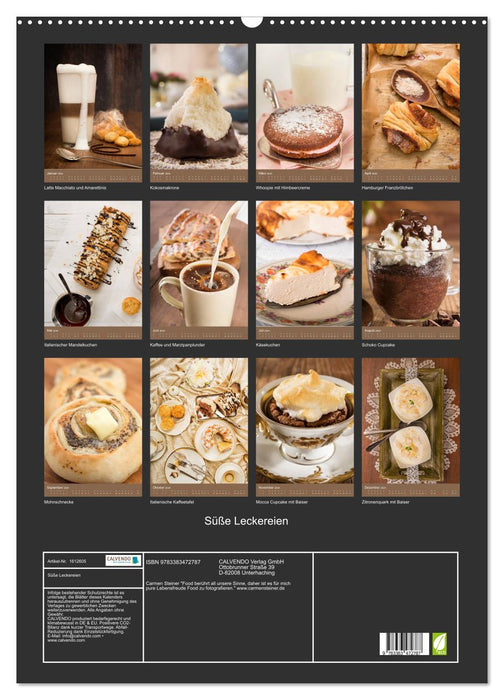 Sweet treats (CALVENDO wall calendar 2024) 