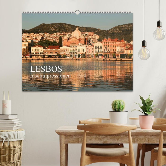 Lesbos - island impressions (CALVENDO wall calendar 2024) 