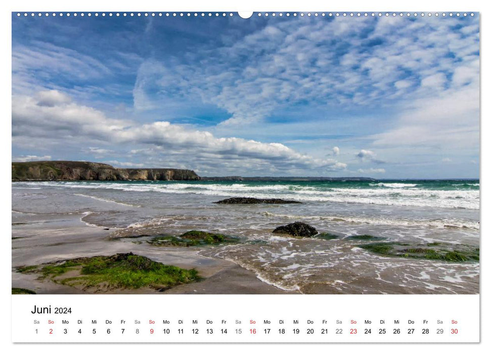 Bretagne – Die Halbinsel Crozon (CALVENDO Premium Wandkalender 2024)