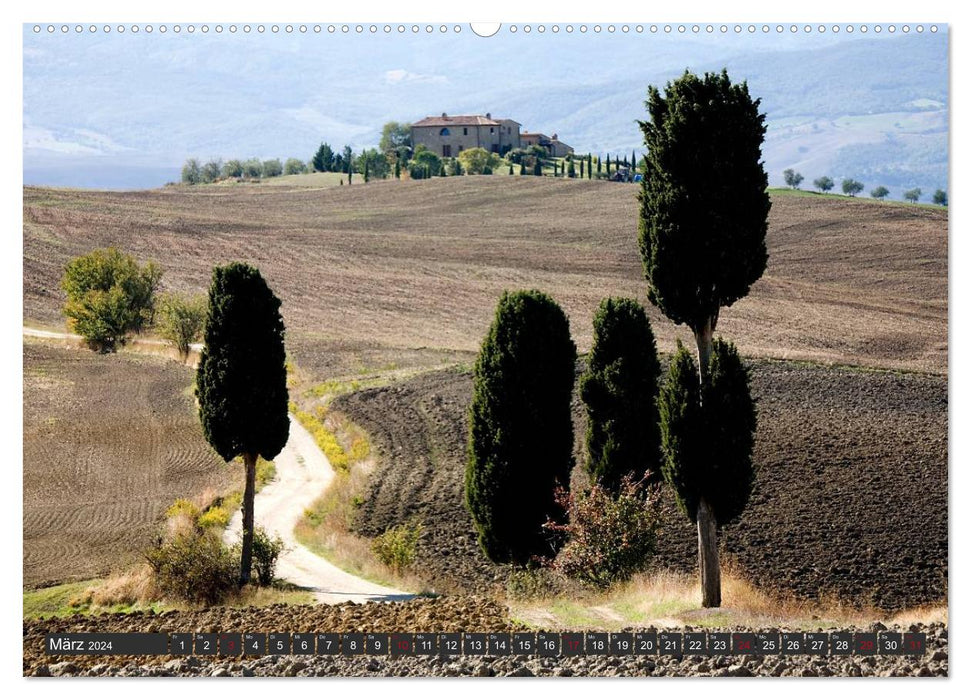 Tuscany - mio amore (CALVENDO wall calendar 2024) 