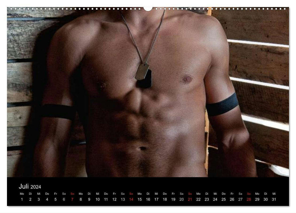 Männer - Erotische Gladiatoren (CALVENDO Premium Wandkalender 2024)