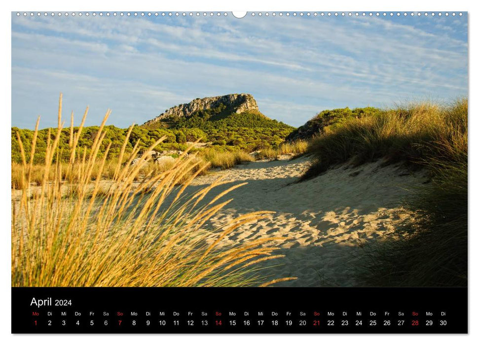 Mallorca where it is most beautiful (CALVENDO wall calendar 2024) 