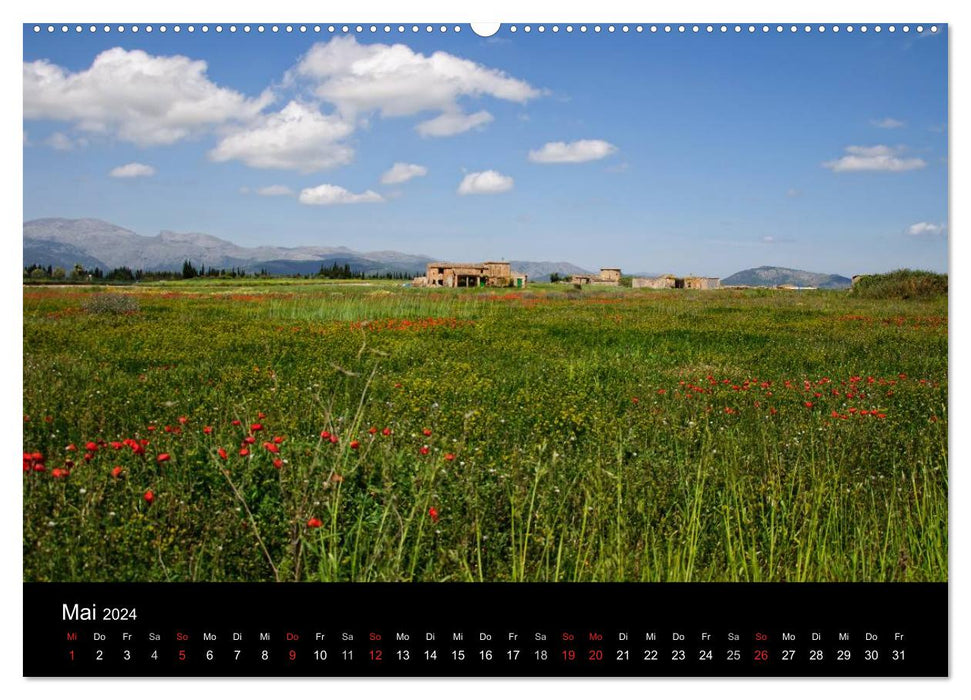 Mallorca where it is most beautiful (CALVENDO wall calendar 2024) 