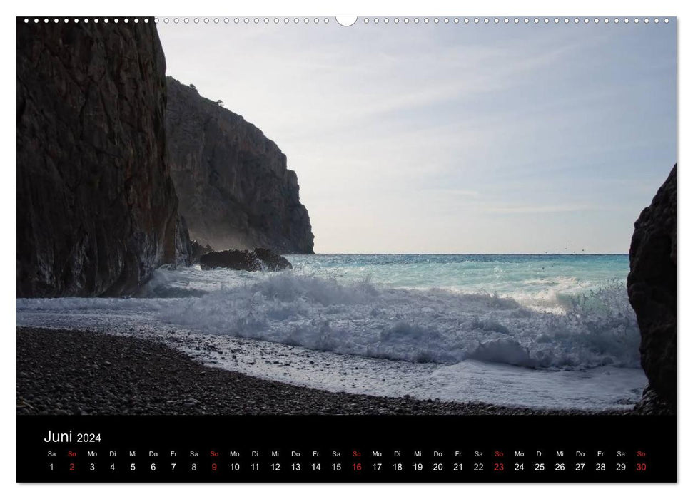 Mallorca where it is most beautiful (CALVENDO wall calendar 2024) 