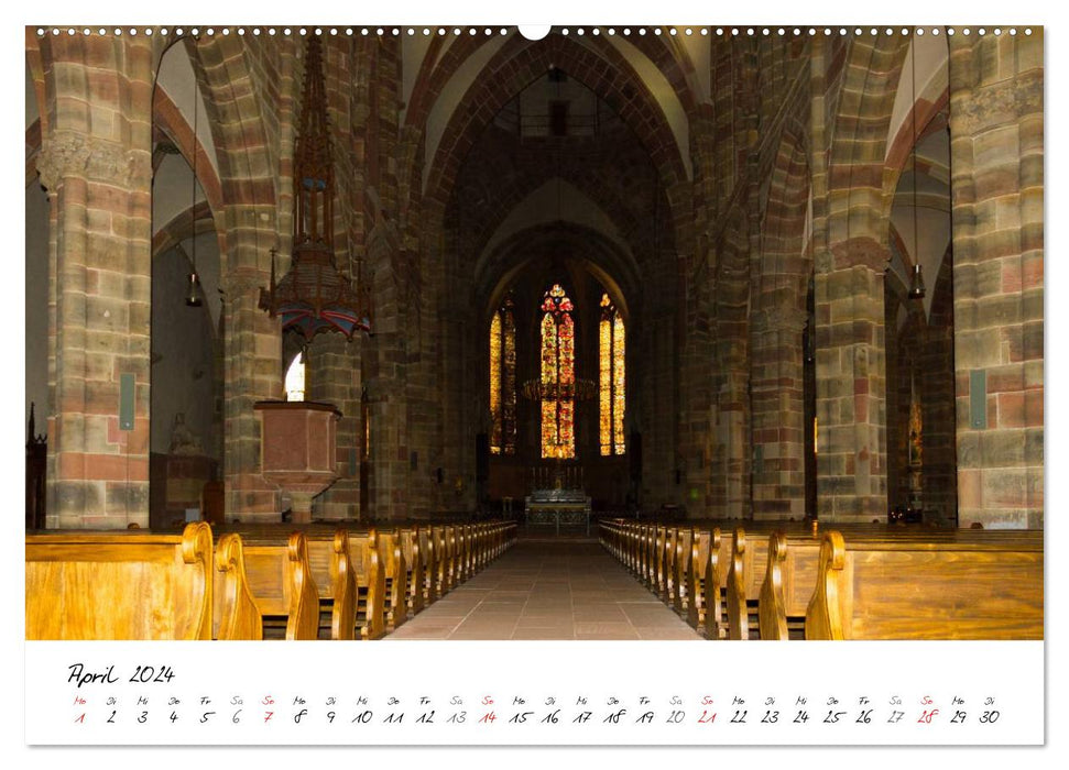 Wissembourg in Alsace (CALVENDO Premium Wall Calendar 2024) 