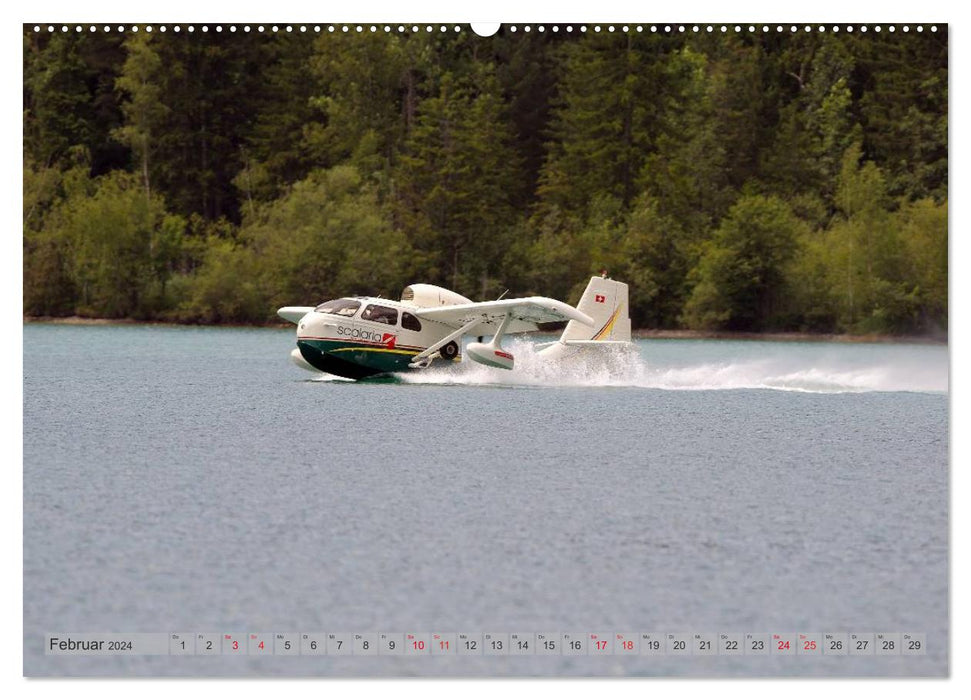 Hydravions - Flying Exotics (Calvendo Premium Wall Calendar 2024) 