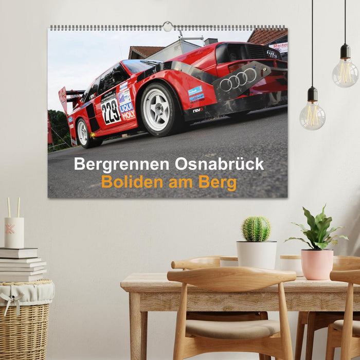 Osnabrück mountain race – racing cars on the mountain (CALVENDO wall calendar 2024) 