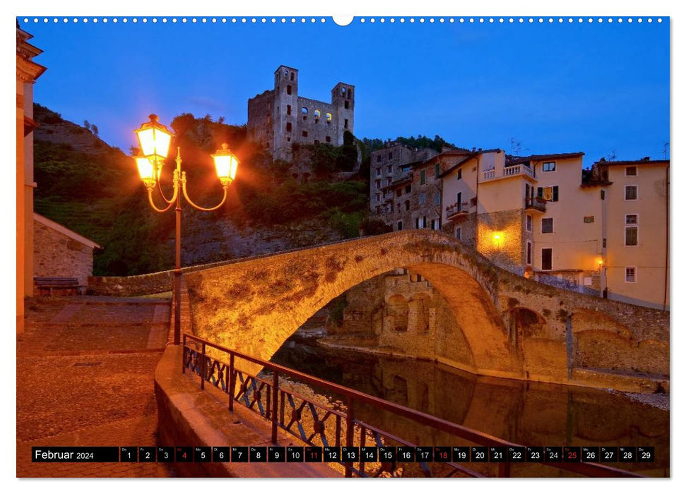 Riviera di Ponente (CALVENDO Premium Wall Calendar 2024) 