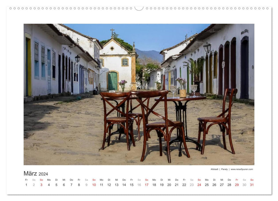 Brasilien 2024 Estrada Real - der Weg des Goldes (CALVENDO Premium Wandkalender 2024)