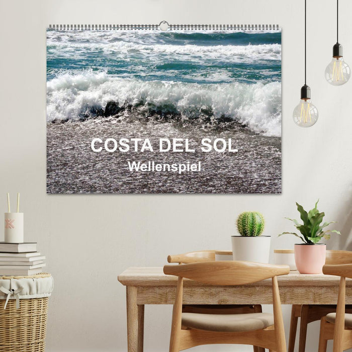 COSTA DEL SOL - Wellenspiel (CALVENDO Wandkalender 2024)