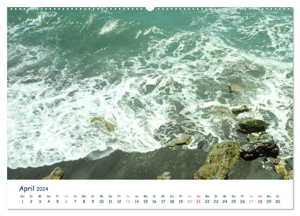 COSTA DEL SOL - Wave game (CALVENDO wall calendar 2024) 