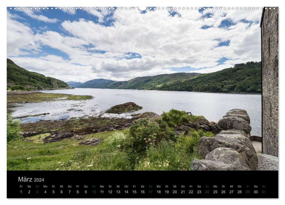 Schottland Highlands und Ostküste (CALVENDO Premium Wandkalender 2024)