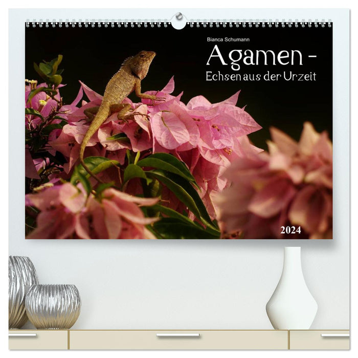 Agamen - Echsen aus der Urzeit (CALVENDO Premium Wandkalender 2024)