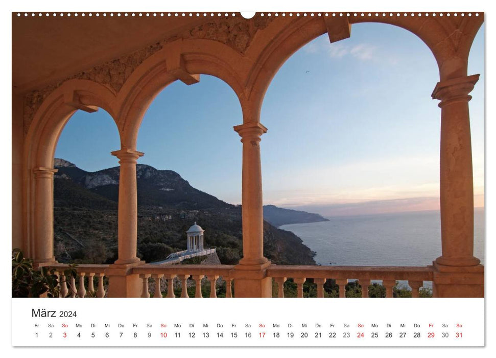 Mallorca - off on vacation (CALVENDO wall calendar 2024) 