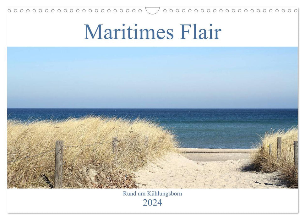 Maritime flair - around Kühlungsborn (CALVENDO wall calendar 2024) 