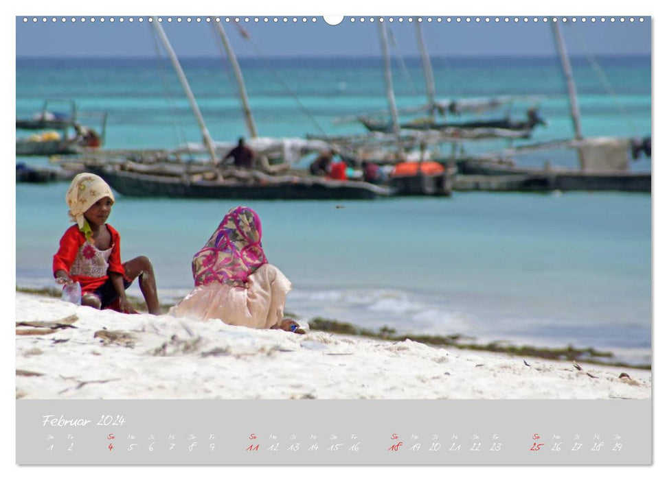 Off to Zanzibar (CALVENDO wall calendar 2024) 