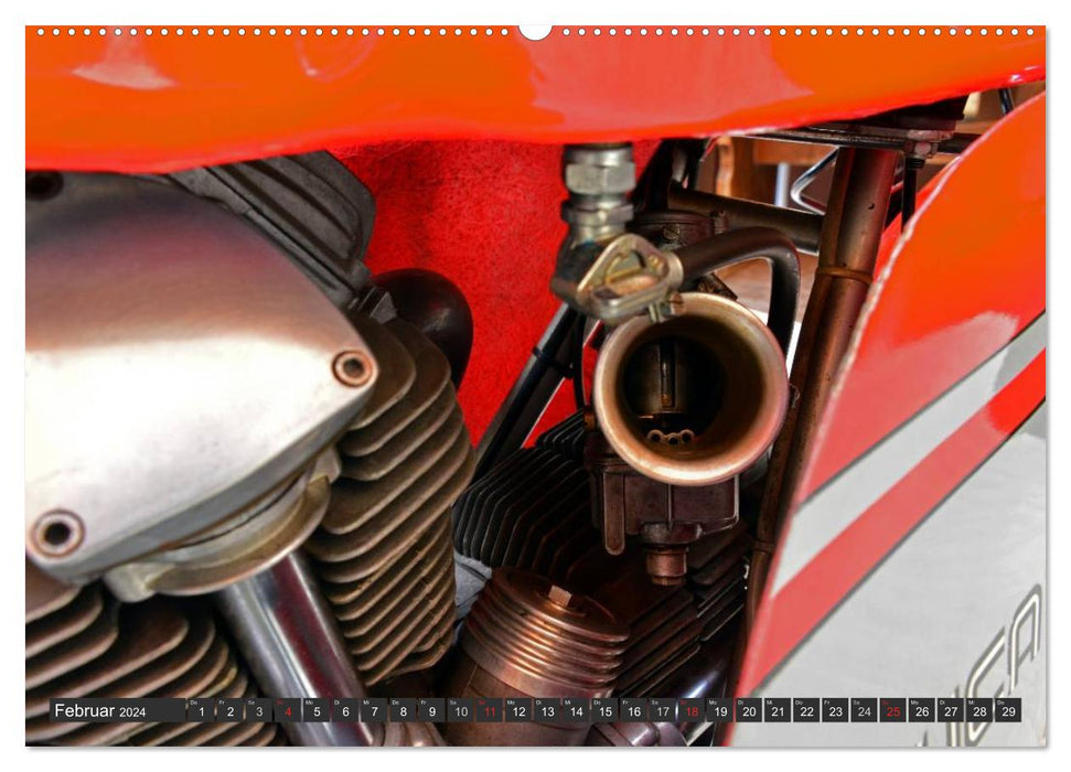 Ducati 900 SS (CALVENDO Premium Wall Calendar 2024) 
