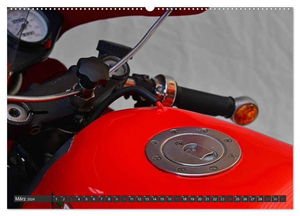 Ducati 900 SS (CALVENDO Premium Wandkalender 2024)