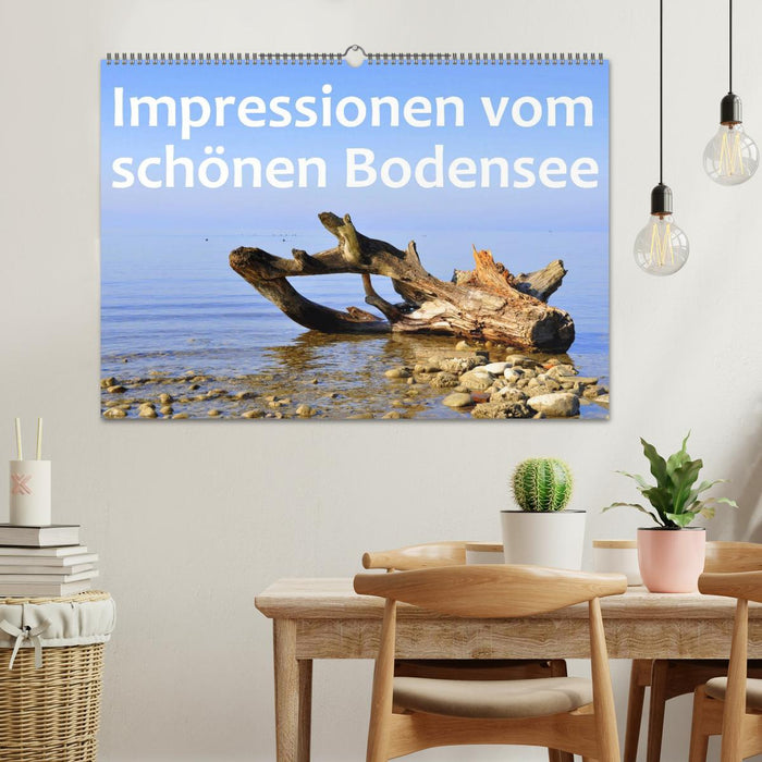 Impressions of beautiful Lake Constance (CALVENDO wall calendar 2024) 