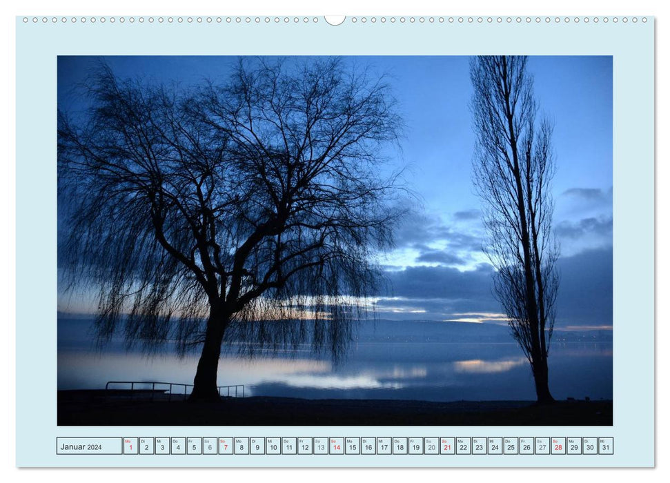 Impressions du magnifique lac de Constance (calendrier mural CALVENDO 2024) 