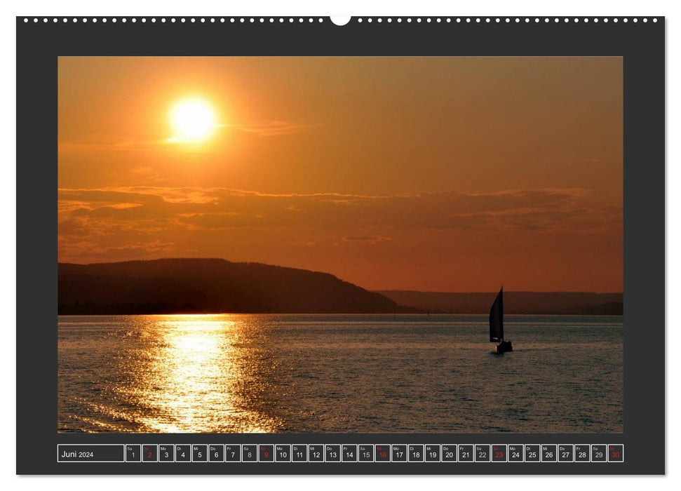 Impressions of beautiful Lake Constance (CALVENDO wall calendar 2024) 