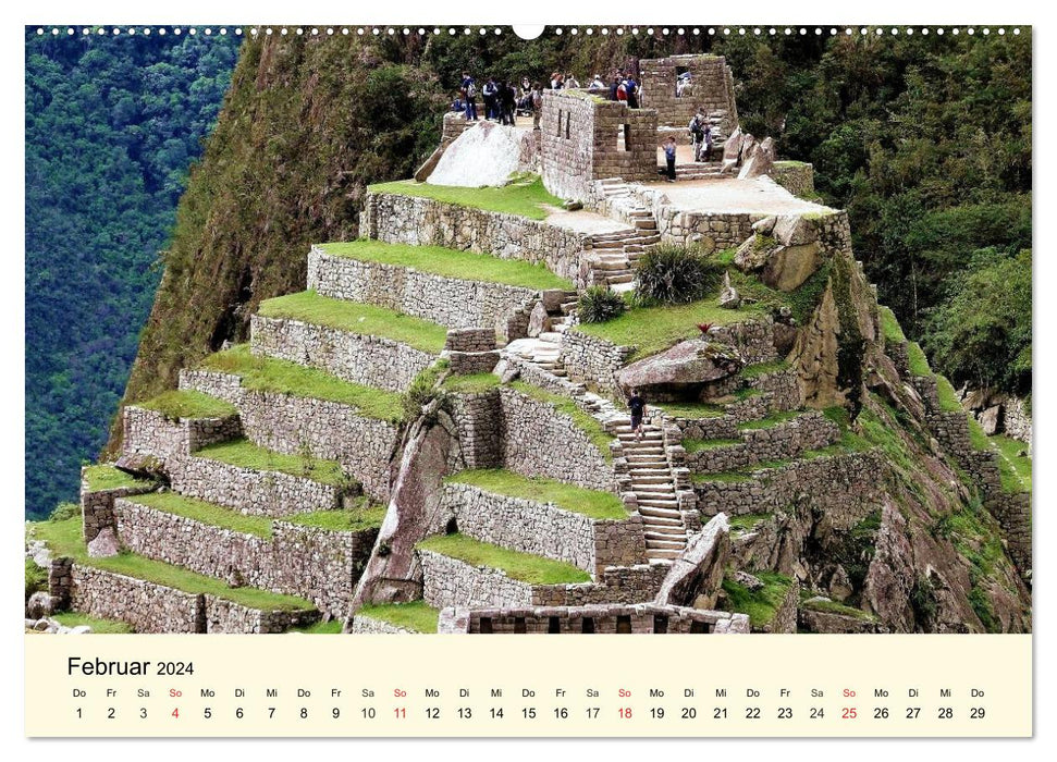 In the land of the Incas (CALVENDO wall calendar 2024) 