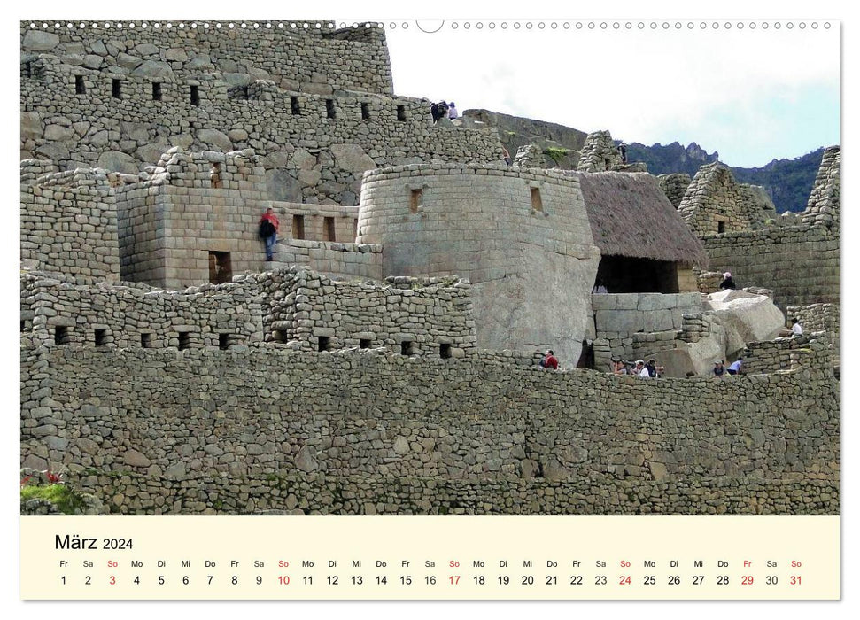 In the land of the Incas (CALVENDO wall calendar 2024) 