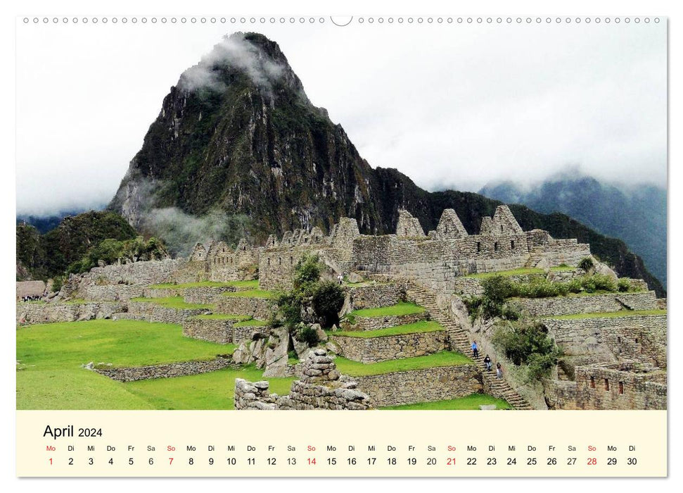 In the land of the Incas (CALVENDO wall calendar 2024) 