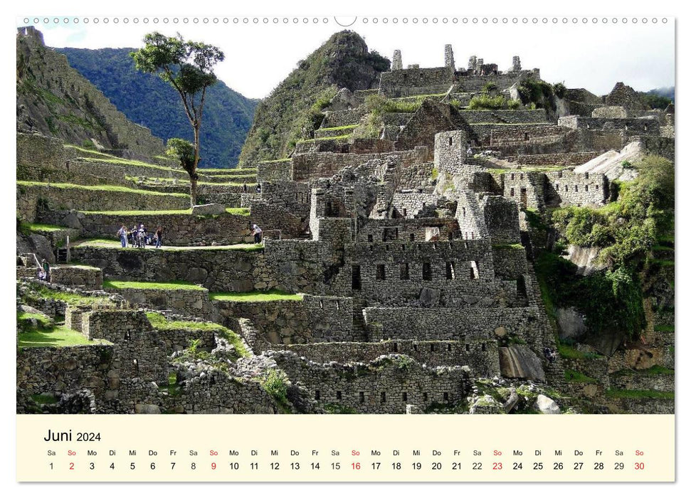 In the land of the Incas (CALVENDO wall calendar 2024) 