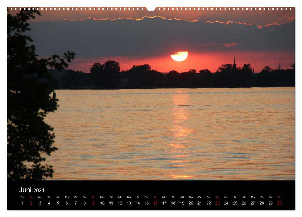 Fascination with Lake Constance (CALVENDO Premium Wall Calendar 2024) 