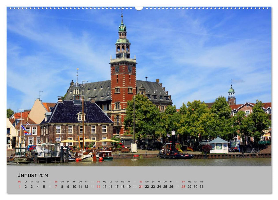 Ostfriesland an der Nordseeküste (CALVENDO Premium Wandkalender 2024)
