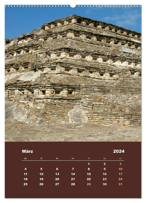 Mexique classique (Calvendo mural CALVENDO 2024) 