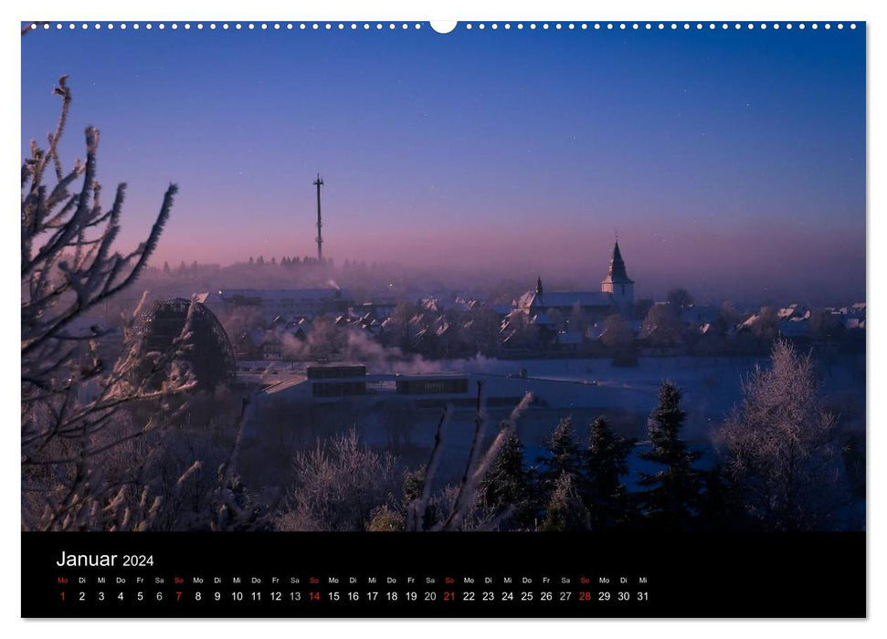 Winterberg - Sauerland - A landscape in pictures (CALVENDO Premium Wall Calendar 2024) 