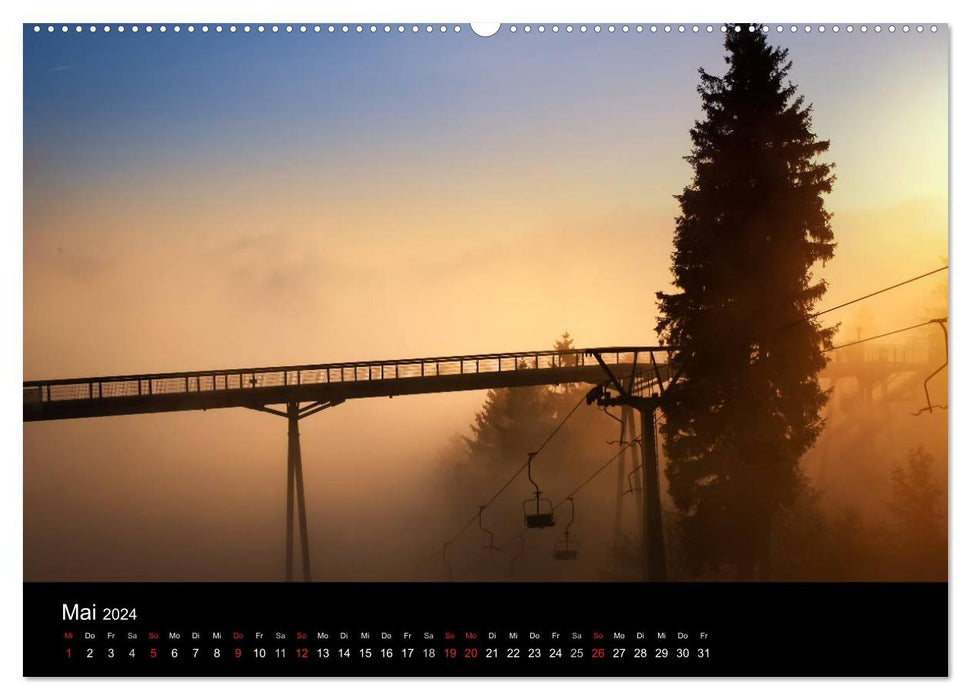 Winterberg - Sauerland - A landscape in pictures (CALVENDO Premium Wall Calendar 2024) 