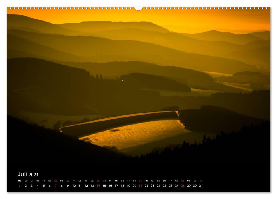Winterberg - Sauerland - Eine Landschaft in Bildern (CALVENDO Premium Wandkalender 2024)
